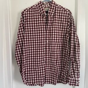 Jcrew men’s l/s button up. Slim. Medium.